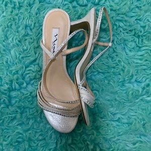 Gold sandals